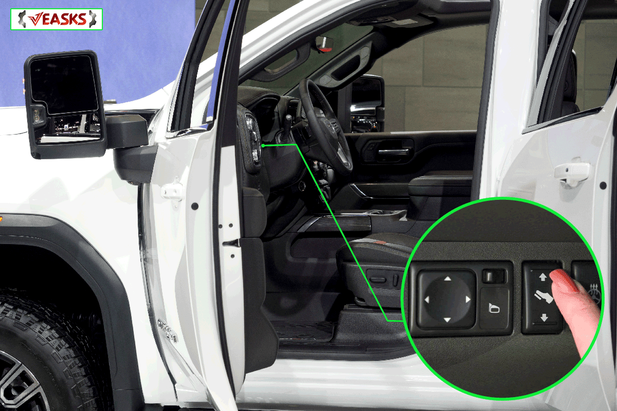 Side view of GMC Sierra at the annual international auto-show, How To Adjust Pedals On GMC Sierra