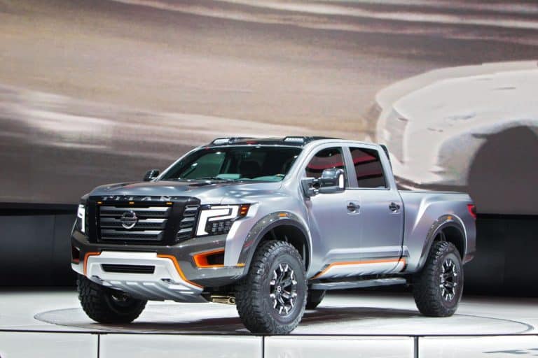 The Nissan Titan Warrior Concept on display at the North American International Auto Show media - How To Tell If My Nissan Titan Is Flex Fuel?