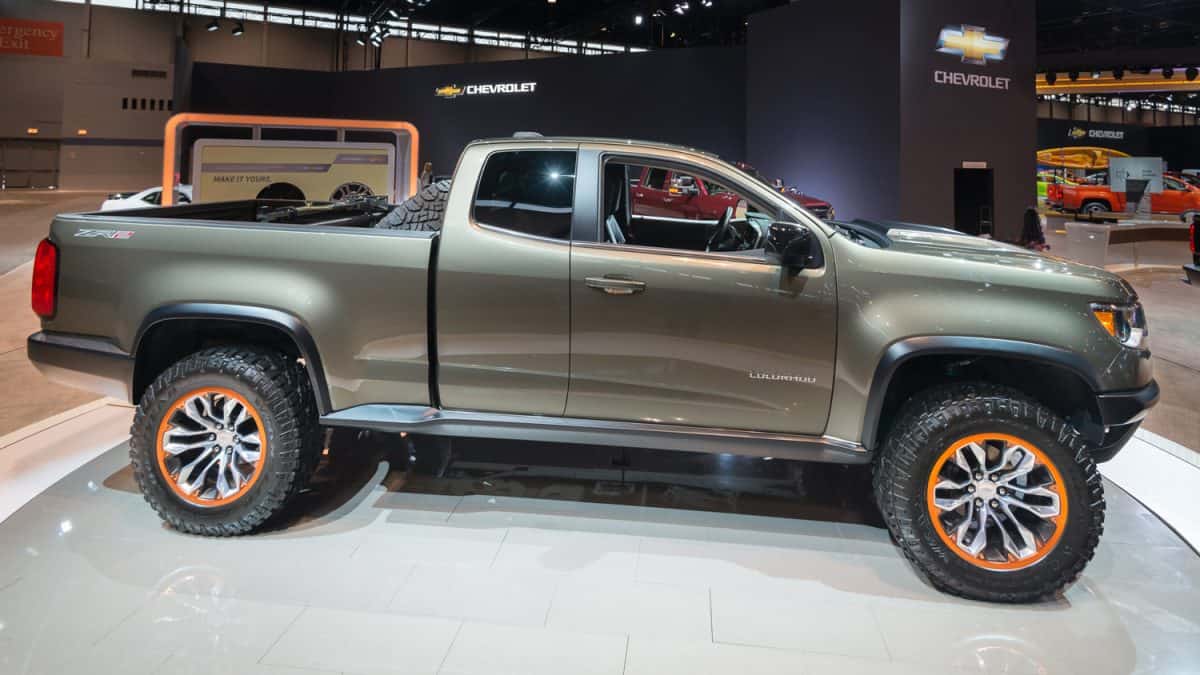 2015 Chevrolet Colorado ZR2 Concept truck at the Chicago Auto Show (CAS), the largest auto show in North America.