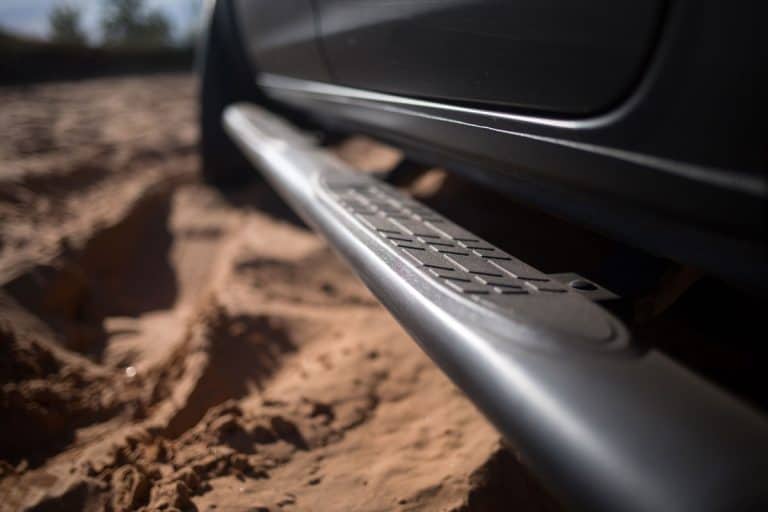 a suv-car-stuck-sands-off-road running board, Can You Paint Chrome Running Boards?