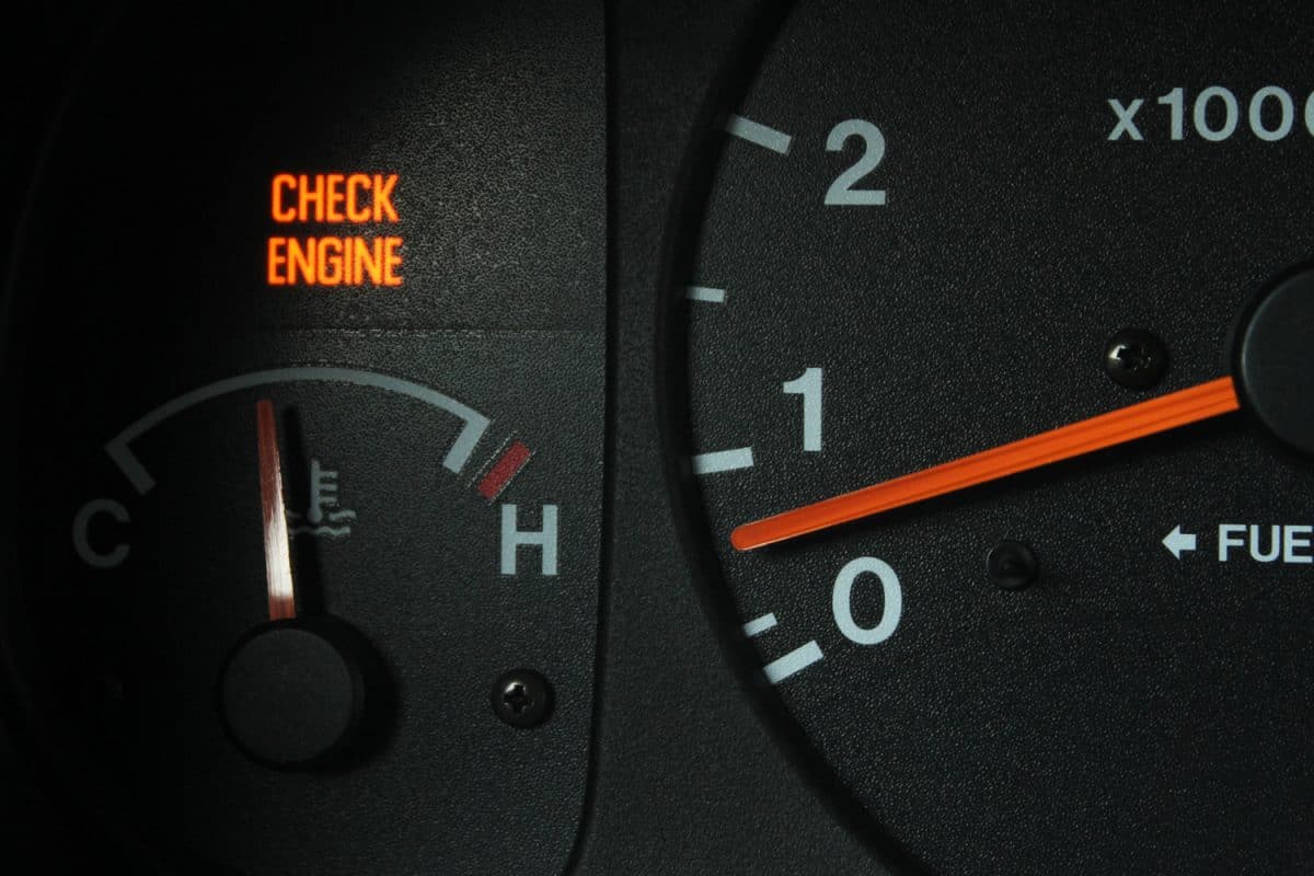 Check engine light - Dashboard warning light

