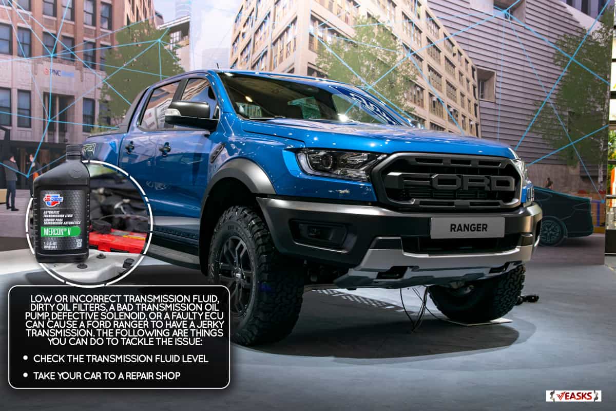 Ford Ranger Raptor on exhibition point during the Hanover Motor Show, Ford Ranger Has A Jerky Transmission- Why And What To Do?