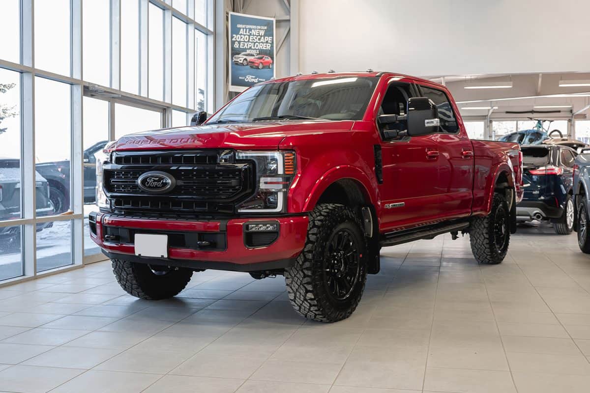 Ford F-350 Tremor in showroom