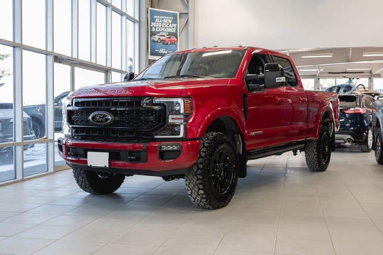 Ford F-350 Tremor in showroom. What Are The Different Models Of Ford Trucks?